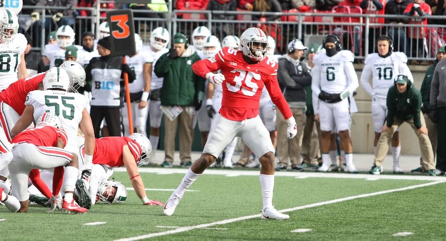 Chris Worley and the Buckeyes made a statement on Saturday.