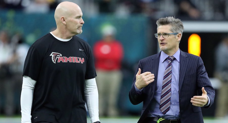 Atlanta Falcons coach Dan Quinn and general manager Thomas Dimitroff