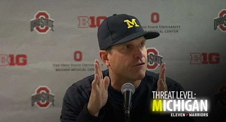 Michigan head football coach Jim Harbaugh