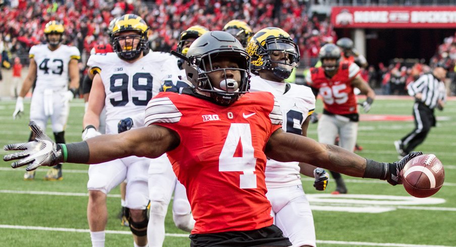 Curtis Samuel beats Michigan