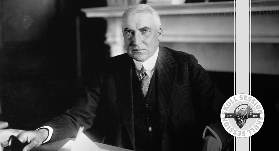 Warren G. Harding prepares to phone the November 23rd 2017 Skull Session