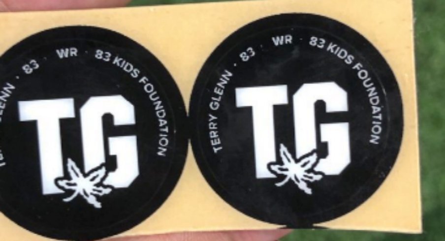 terry glenn helmet stickers