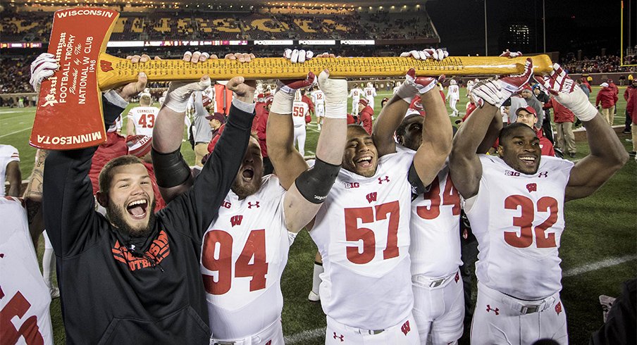 The Badgers and Buckeyes will square off in Indy next weekend. 