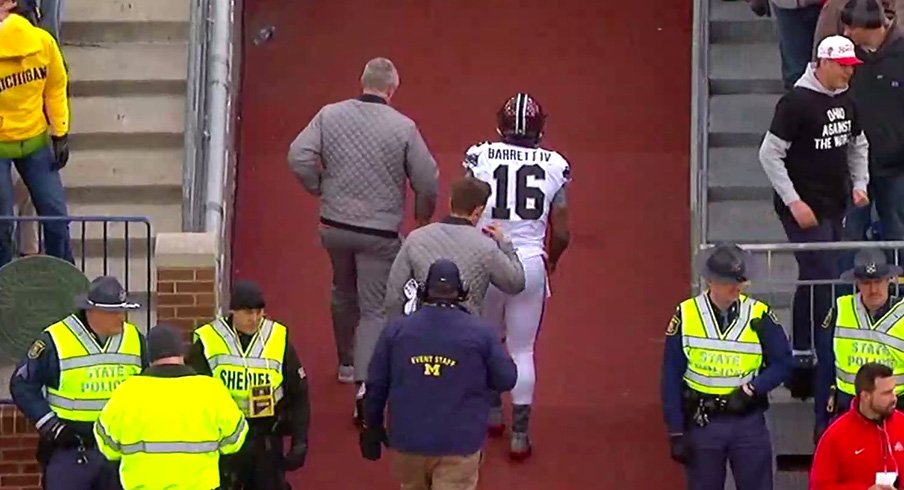 J.T. Barrett exits