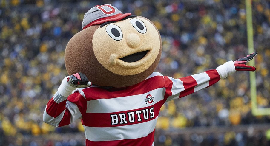 Brutus Buckeye at Michigan Stadium