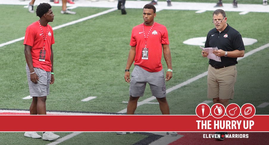 Josh Proctor, Jaiden Woodbey and Greg Schiano