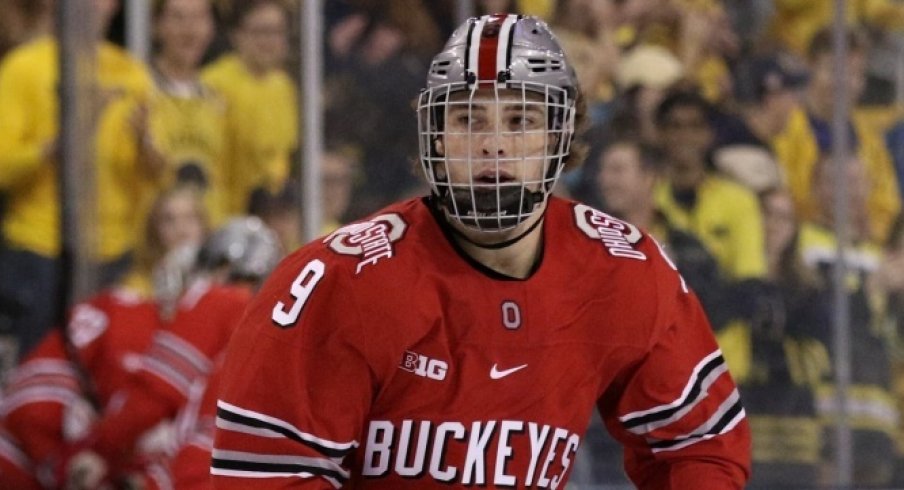 Buckeye sophomore Tanner Laczynski is Big Ten Hockey's Second Star of the Week.