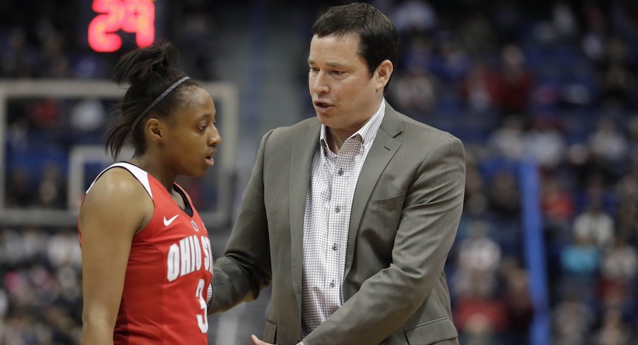 Kelsey Mitchell led the Buckeyes in scoring, but it wasn't enough.