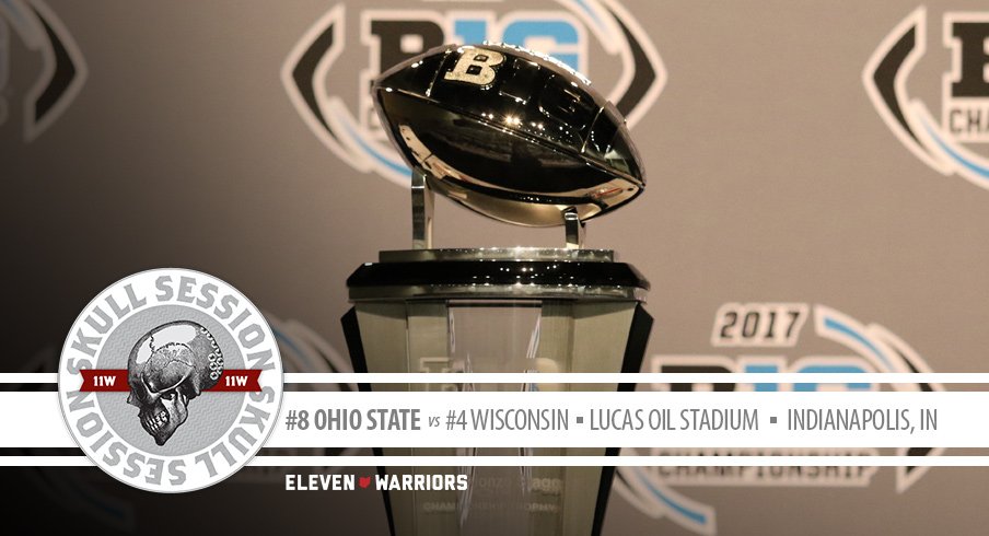 Buckeyes ready to swoop that B1G trophy for the December 2nd 2017 Skull Session.