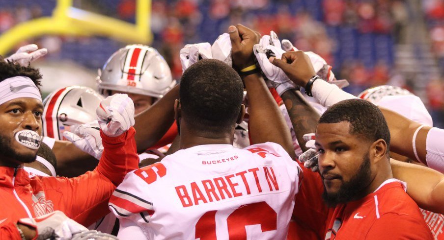 The Ohio State Buckeyes and quarterback J.T. Barrett