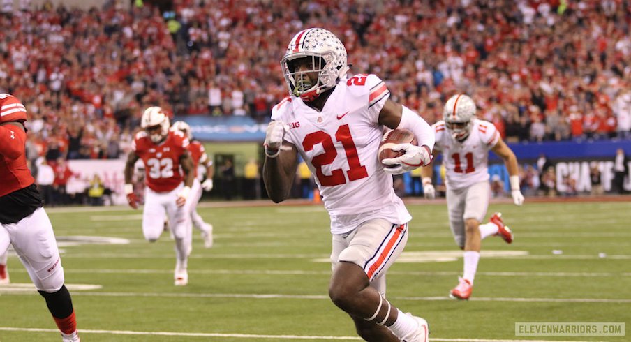 Parris Campbell turned a bubble screen into a 57-yard touchdown.