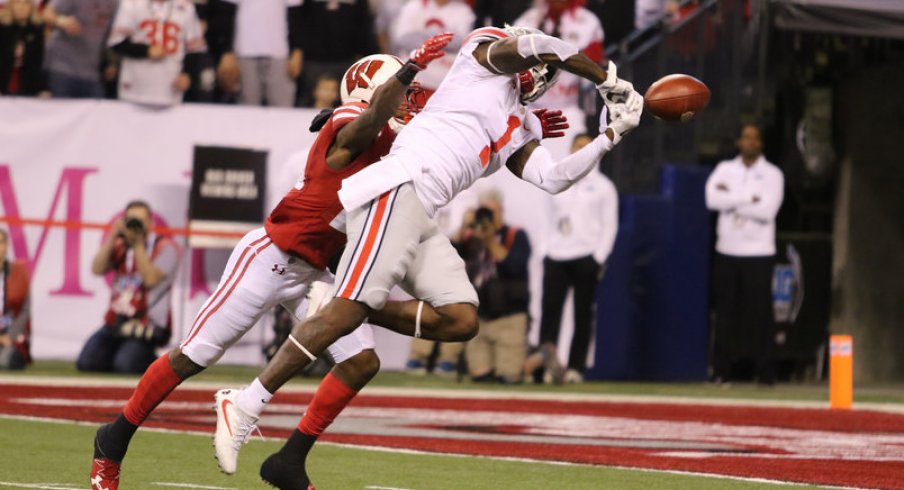 Johnnie Dixon's third quarter drop was one of many plays the Buckeyes probably wish they had back.