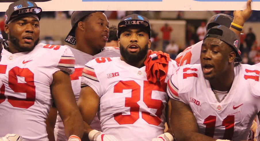 Tyquan Lewis, Chris Worley and Jalyn Holmes