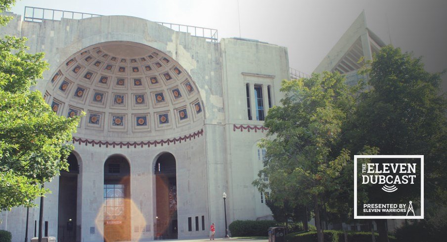 Ohio Stadium in the sun