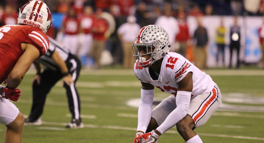 Denzel Ward was one of four Buckeyes defenders to play at least 74 snaps in the Big Ten Championship Game.