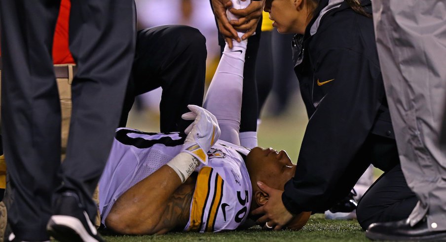 Ryan Shazier suffered a spinal injury on Monday night.