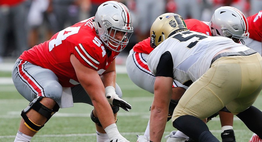 Billy Price (54) is a unanimous All-American.