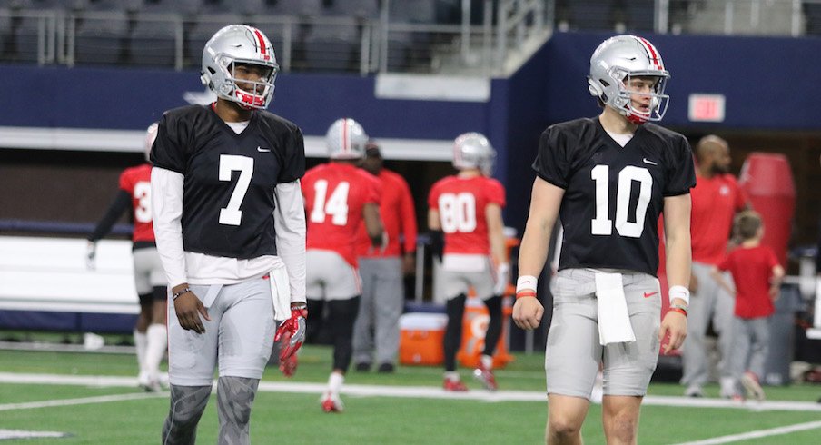 Dwayne Haskins and Joe Burrow