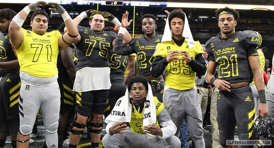 Tommy Togiai, Max Wray, Josh Proctor, Dallas Gant, Kamryn Babb and Jaelen Gill