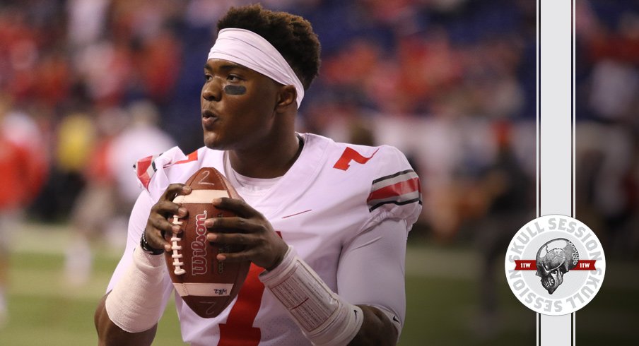 Dwayne Haskins prepares to rip the January 11th 2017 Skull Session