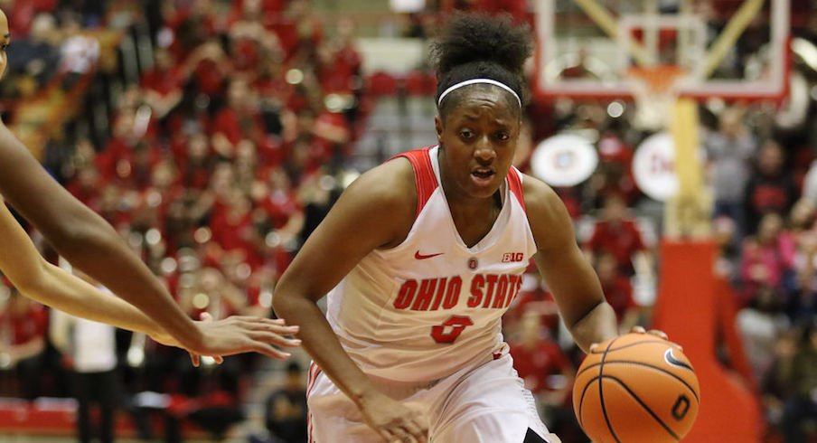 Kelsey Mitchell became the Big Ten's all-time leading scorer.
