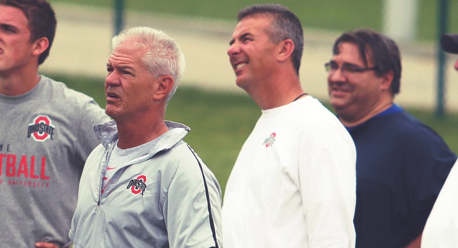 Kerry Coombs and Urban Meyer