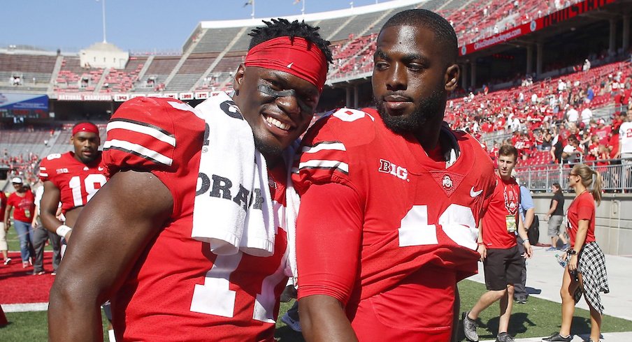 Jerome Baker and J.T. Barrett