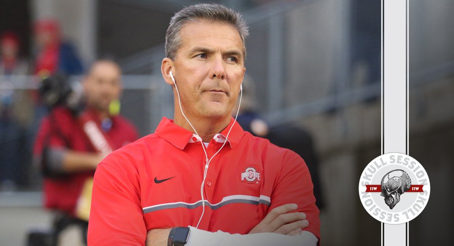 Urban Meyer listens to Sister Hazel for the February 8th 2018 Skull Session