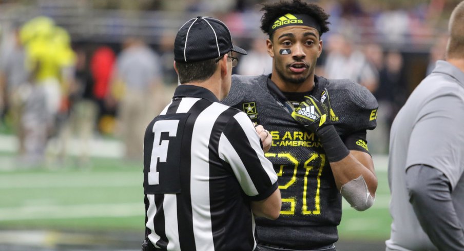 Jaelen Gill at the U.S. Army All-American Bowl