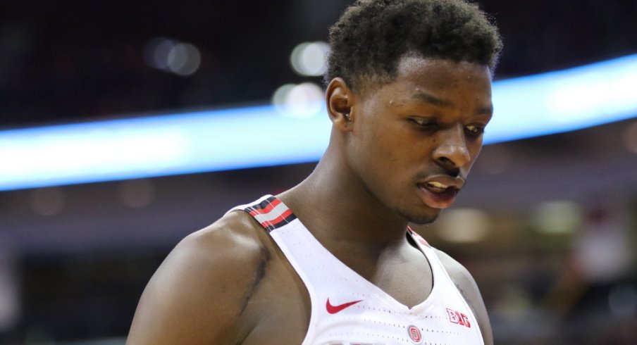 Jae'Sean Tate tallied 29 points and 25 rebounds during Ohio State's last two games. 