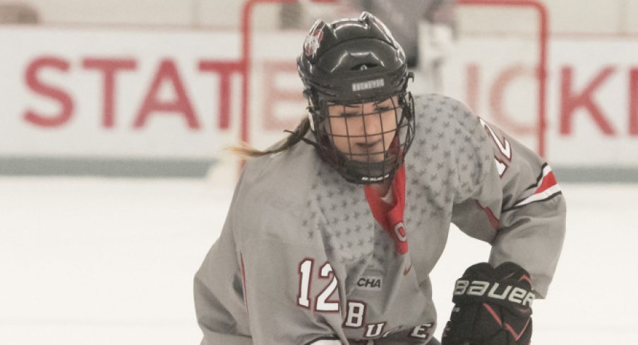 Buckeye forward Maddy Field is the NCAA's Second Star of the Week.