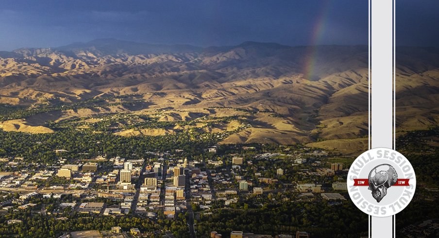 Boise brought a rainbow for the March 12th 2018 Skull Session