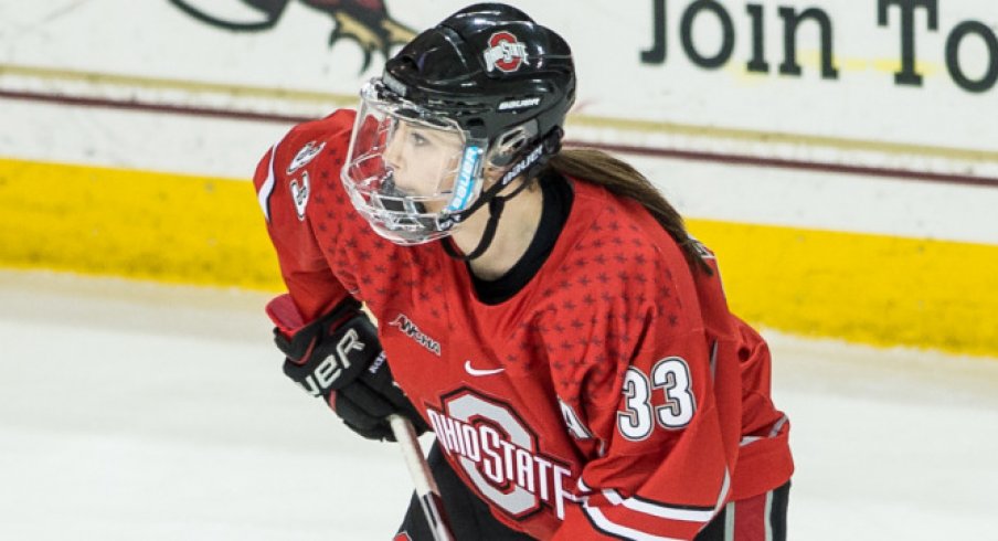 Jincy Dunne, defender extraordinaire, leads Ohio State into an NCAA semifinal showdown with Clarkson.