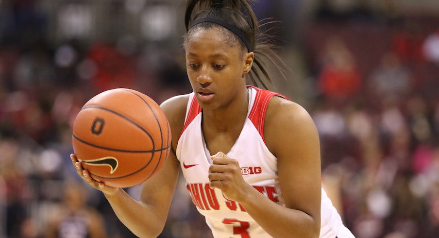 Kelsey Mitchell leaves as one of the greatest Buckeyes of all time.