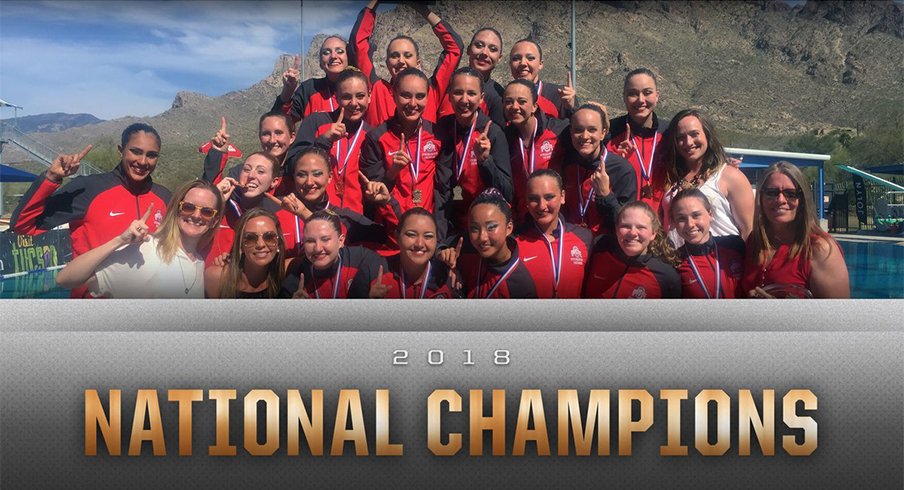 Ohio State's synchronized swimming team captured its 31st national title on Saturday.