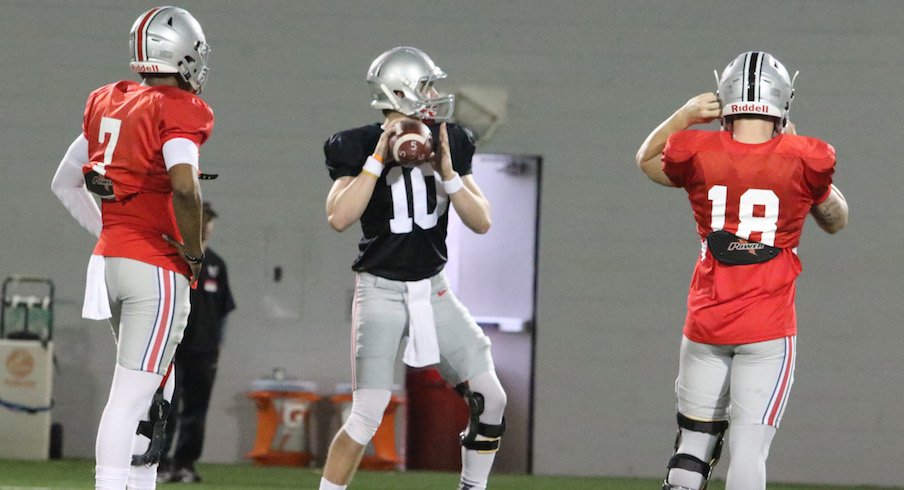 Ohio State hopes to find a leader in Joe Burrow, Dwayne Haskins or Tate Martell.