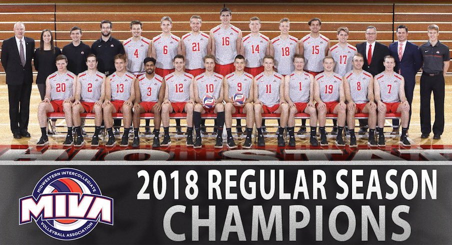 Ohio State men's volleyball clinched its third consecutive conference championship on Friday night.