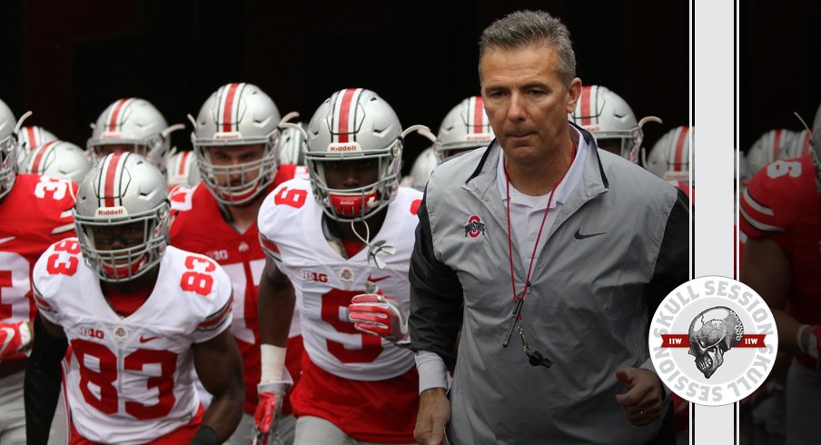 URBAN MEYER AND THE GANG FOR THE 2018 SKULL SESSION