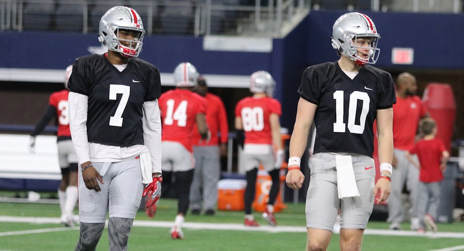 Joe Burrow and Dwayne Haskins are ready for the second edition of the duel.