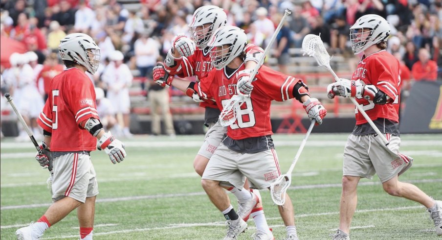 Men's Lacrosse Celebrates