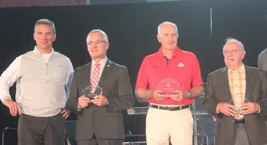 Urban Meyer, Jim Tressel, John Cooper and Earle Bruce