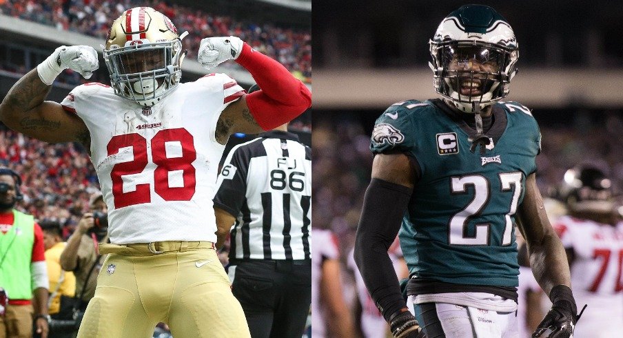 Carlos Hyde and Malcolm Jenkins