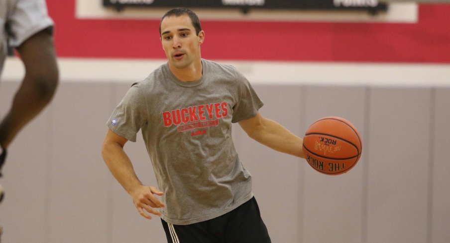 Aaron Craft practicing