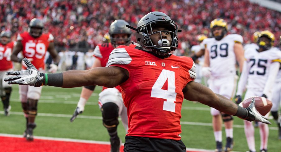 Curtis Samuel ended Michigan in 2016