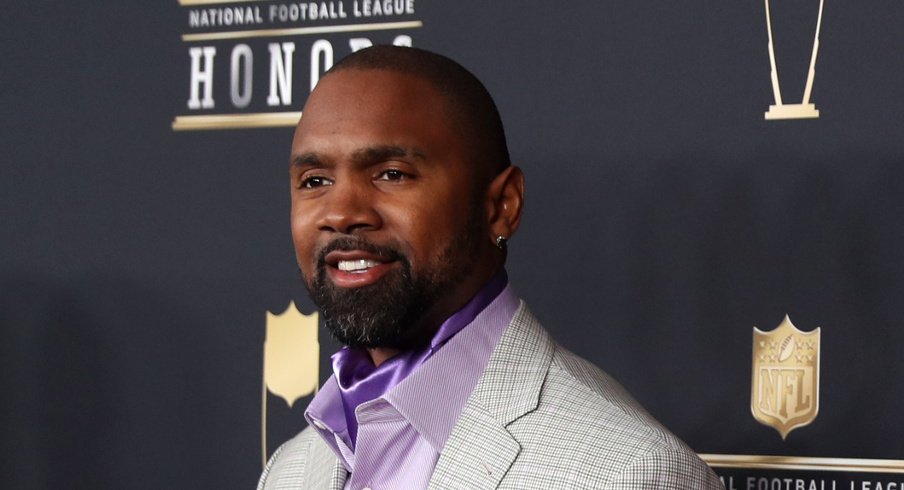 Feb 3, 2018; Minneapolis, MN, USA; Charles Woodson during red carpet arrivals for the NFL Honors show at Cyrus Northrop Memorial Auditorium at the University of Minnesota. Mandatory Credit: Brace Hemmelgarn-USA TODAY Sports