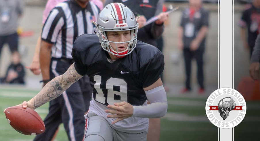 Tate Martell totes the magic diamond for the May 25 2018 Skull Session