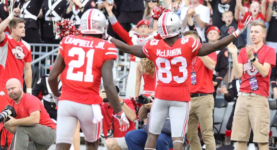 Parris Campbell and Terry McLaurin are entering their third years.