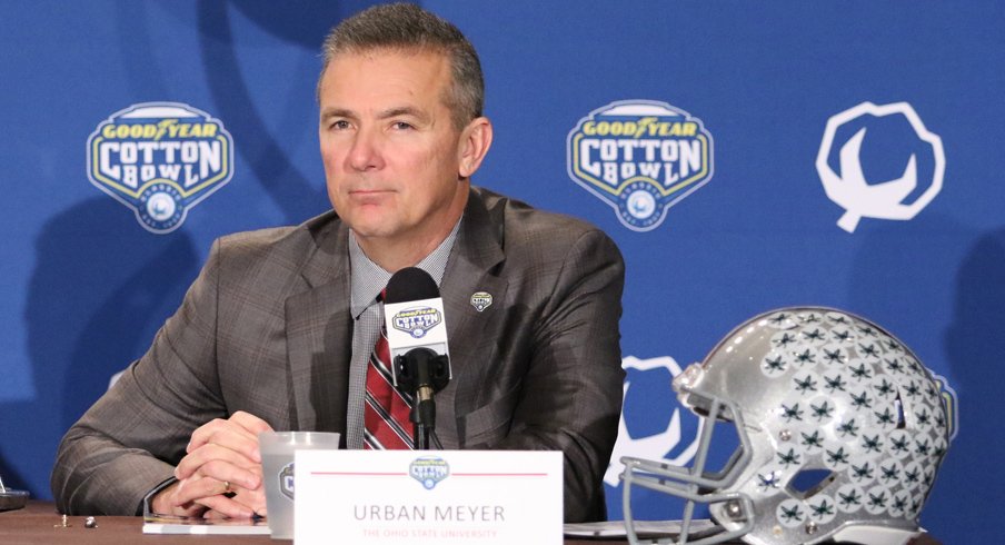 Ohio State head coach Urban Meyer