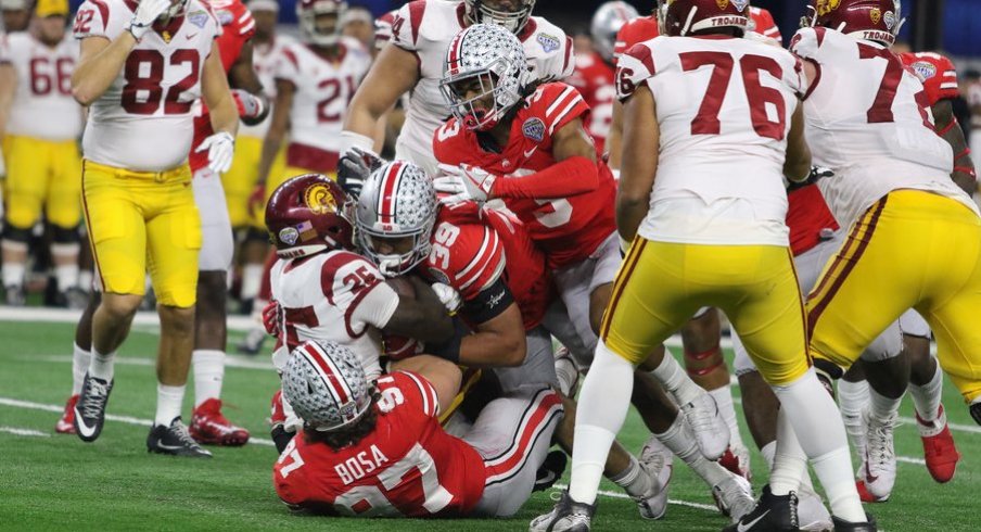 Ohio State's rush defense is on a three-year run of stellar improvement.