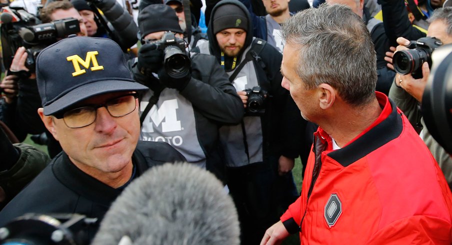 Jim Harbaugh and Urban Meyer